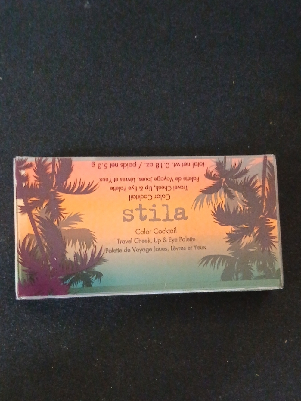 Stila Color Cocktail Palette — Travel Cheek, Lip, & Eye Palette Tequila Sunset